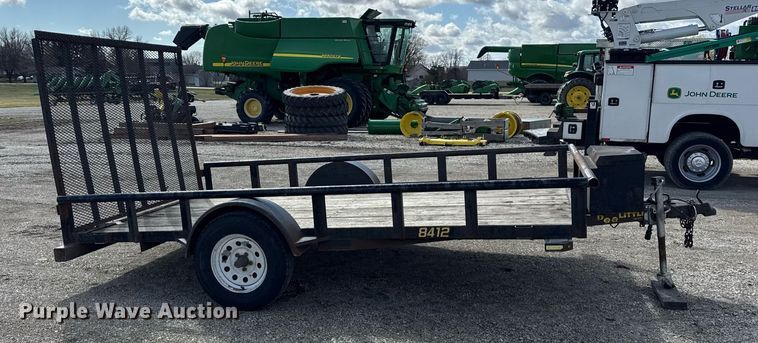 image for item DH9892 2016 Doolittle 8412 utility trailer