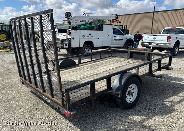 image for item DH9892 2016 Doolittle 8412 utility trailer