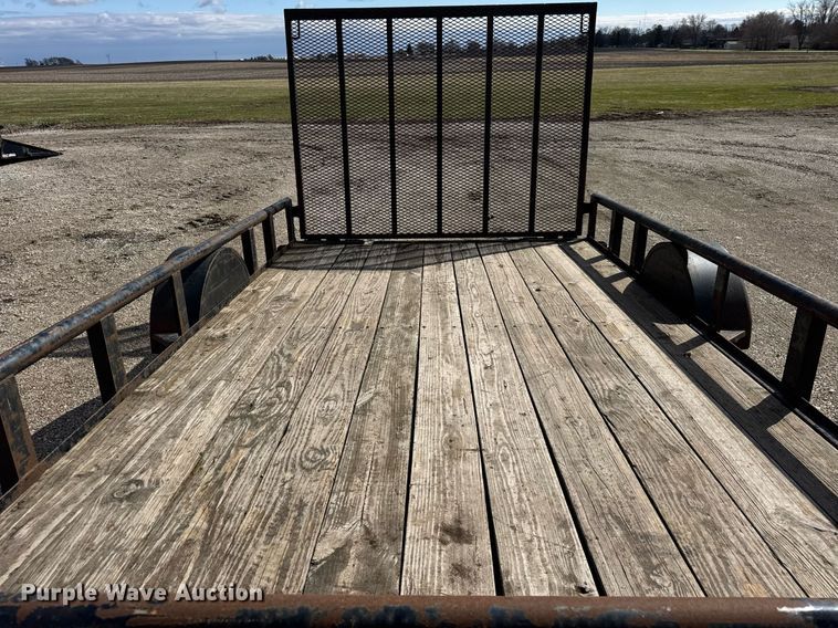 image for item DH9892 2016 Doolittle 8412 utility trailer