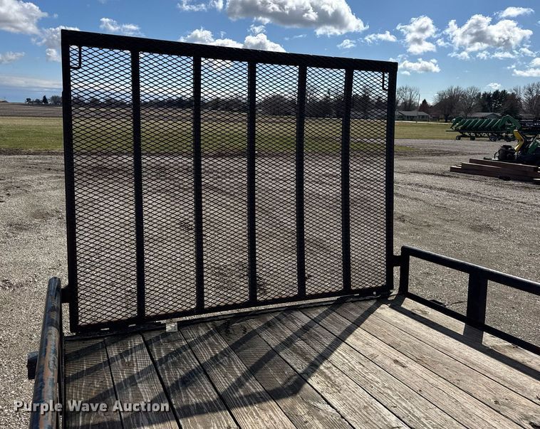 image for item DH9892 2016 Doolittle 8412 utility trailer