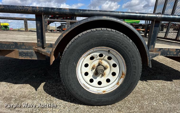 image for item DH9892 2016 Doolittle 8412 utility trailer