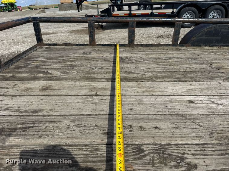 image for item DH9892 2016 Doolittle 8412 utility trailer