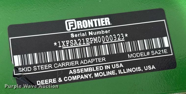 image for item DM5624 2022 John Deere 4052R MFWD tractor