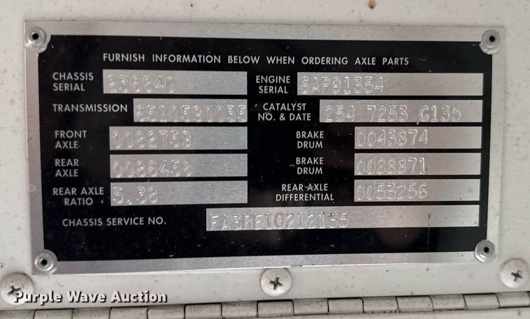 image for item DM5634 2006 Blue Bird All American bus