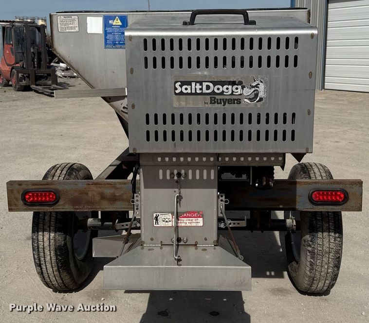 image for item DM5651 Buyers SaltDogg spreader trailer