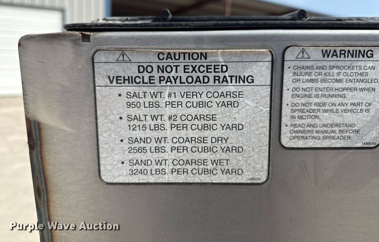 image for item DM5651 Buyers SaltDogg spreader trailer