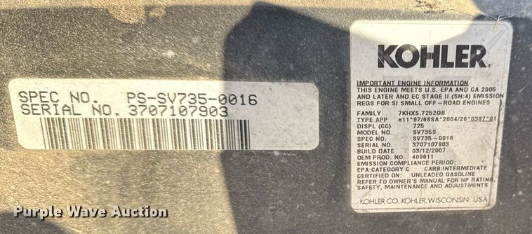 image for item DM5665 Craftsman DGS6500 lawn mower