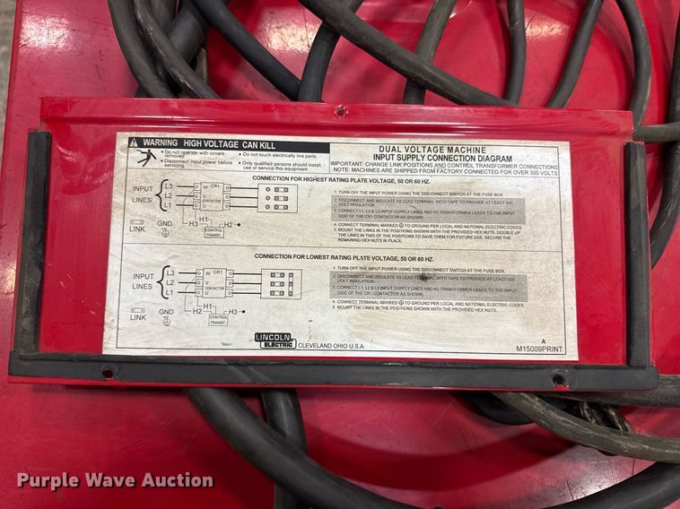 image for item DO0373 Lincoln Electric IdealArc R3R-400 welder