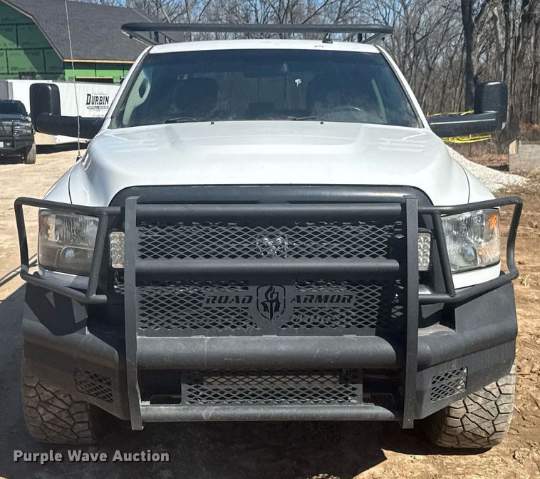 image for item DO0429 2015 Dodge Ram 2500 Crew Cab utility bed pickup truck