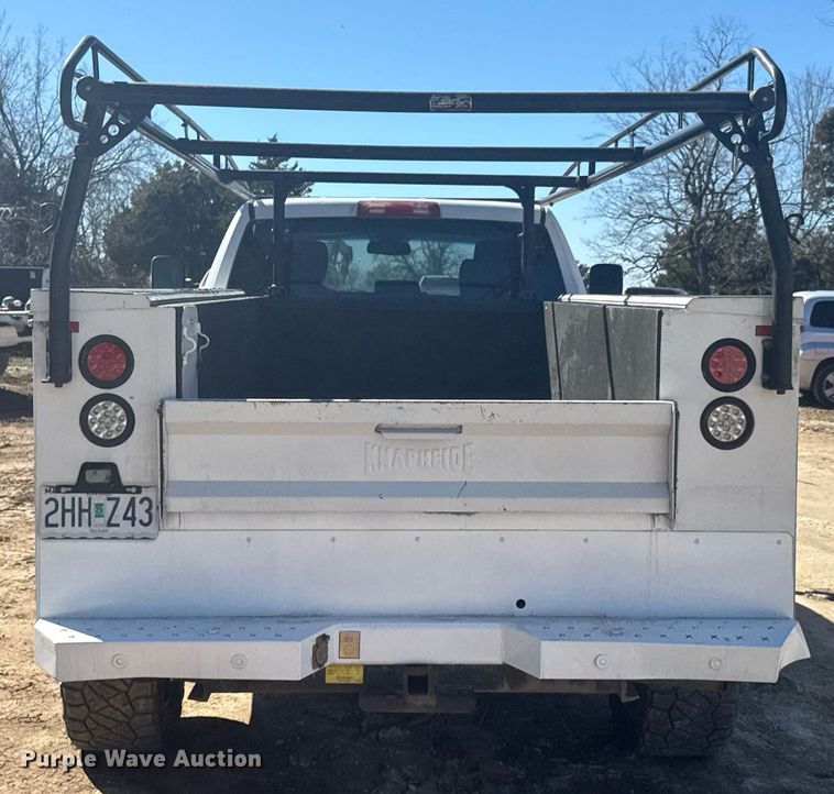 image for item DO0429 2015 Dodge Ram 2500 Crew Cab utility bed pickup truck