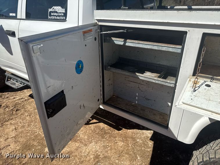 image for item DO0429 2015 Dodge Ram 2500 Crew Cab utility bed pickup truck