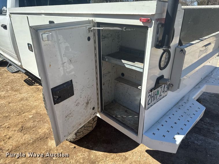 image for item DO0429 2015 Dodge Ram 2500 Crew Cab utility bed pickup truck