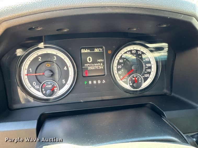 image for item DO0429 2015 Dodge Ram 2500 Crew Cab utility bed pickup truck