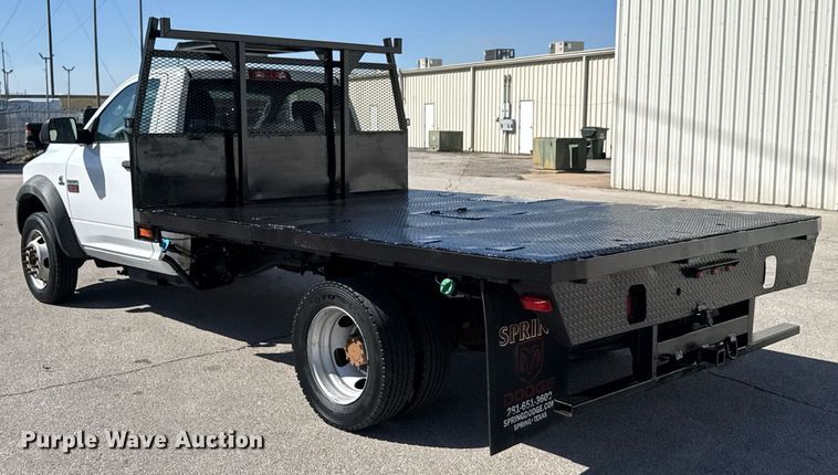 image for item DO0657 2011 Dodge Ram 5500HD flatbed truck
