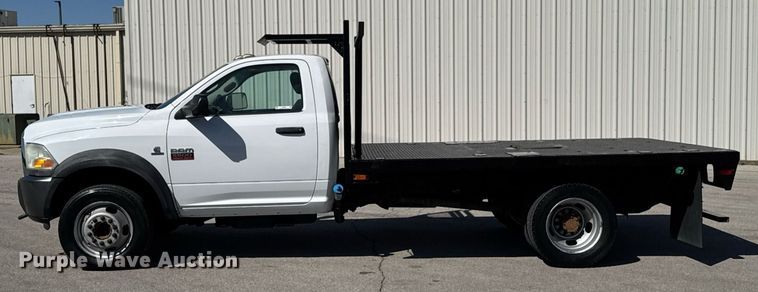 image for item DO0657 2011 Dodge Ram 5500HD flatbed truck
