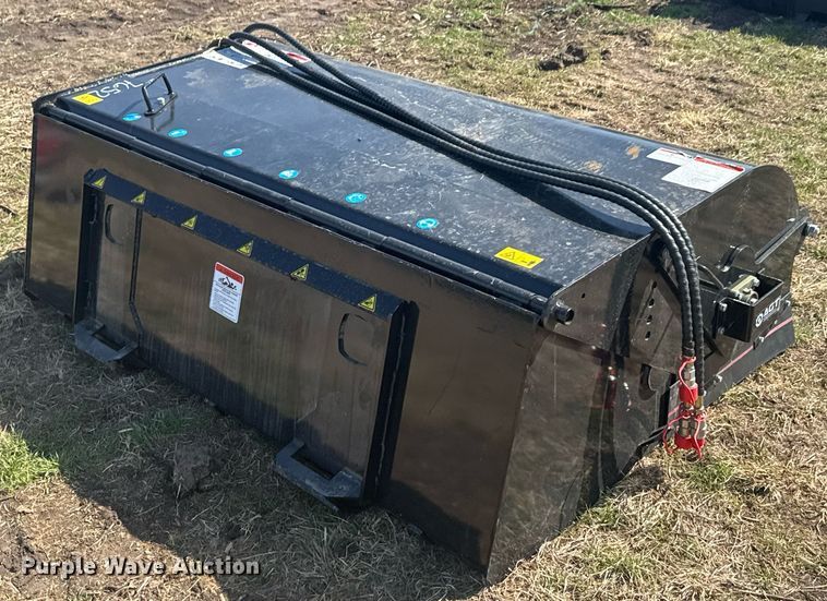 image for item DO0686 2024 Mower King SSBM72 skid steer broom