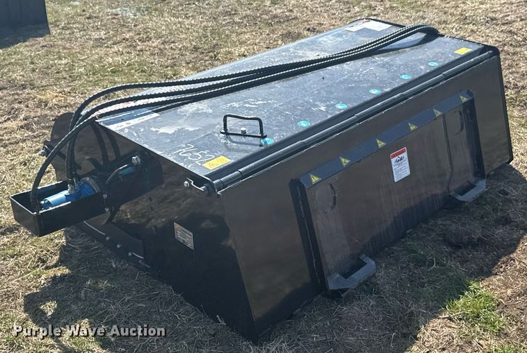 image for item DO0686 2024 Mower King SSBM72 skid steer broom