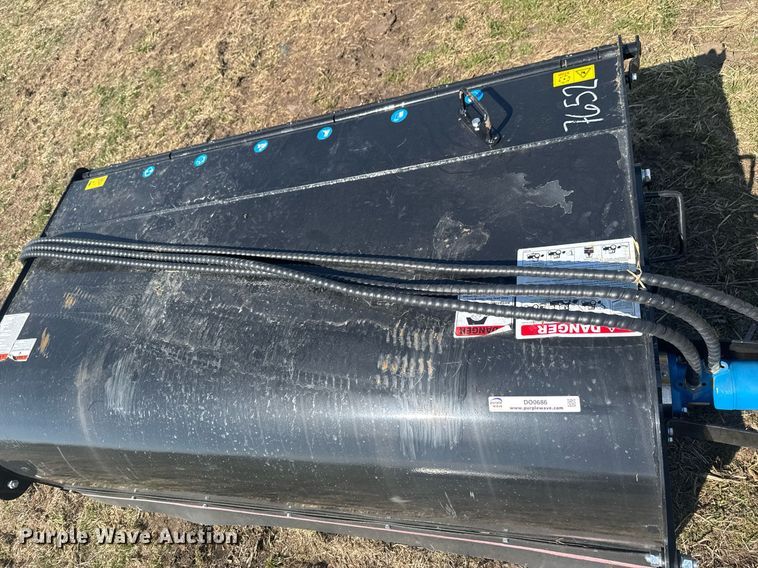 image for item DO0686 2024 Mower King SSBM72 skid steer broom