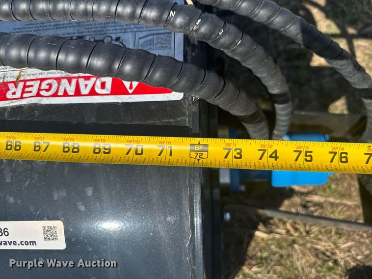 image for item DO0686 2024 Mower King SSBM72 skid steer broom