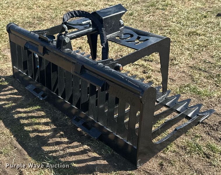 image for item DO0688 KC QT-SG-S76-V3 skid steer rock grapple bucket