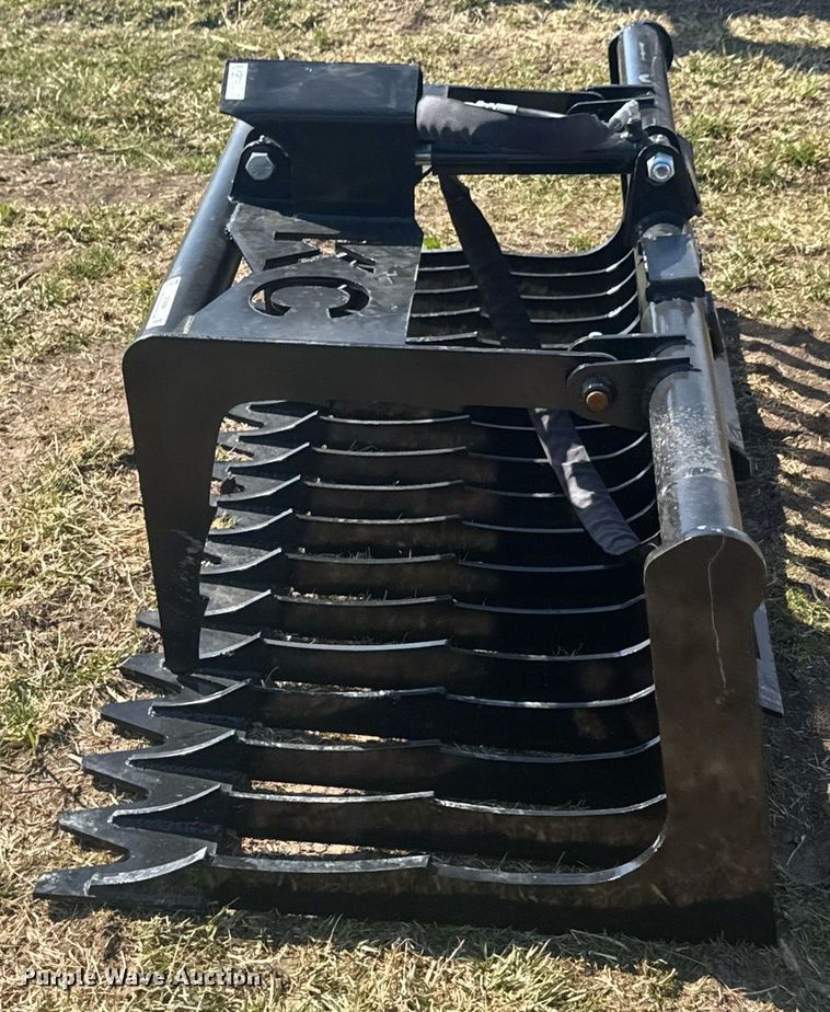 image for item DO0688 KC QT-SG-S76-V3 skid steer rock grapple bucket