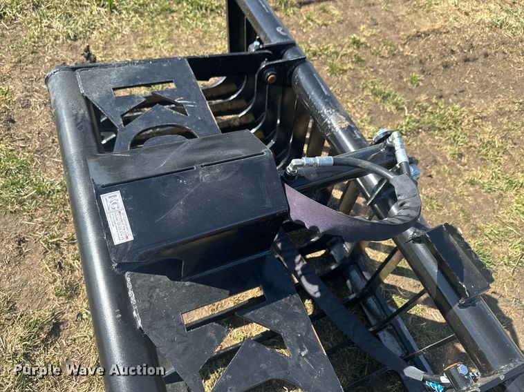 image for item DO0688 KC QT-SG-S76-V3 skid steer rock grapple bucket