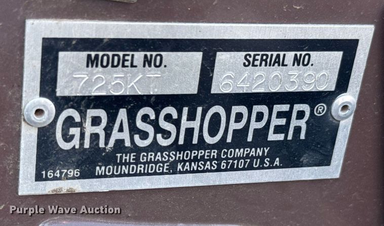 image for item DO0694 Grasshopper 725KT ZTR lawn mower