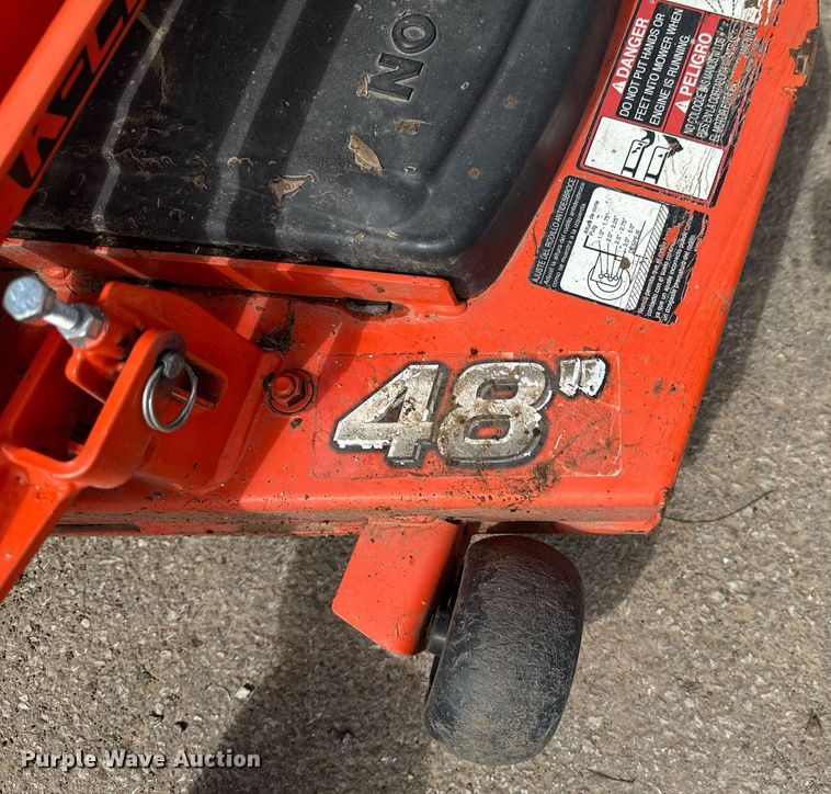 image for item DO0708 Kubota Z411KW ZTR lawn mower