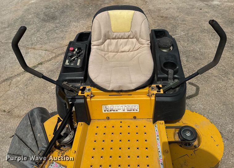 image for item DO0714 Hustler Raptor ZTR lawn mower