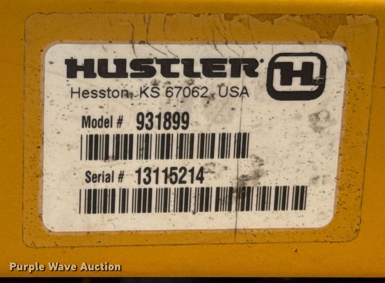 image for item DO0714 Hustler Raptor ZTR lawn mower