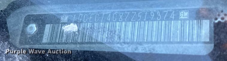 image for item DO7694 2007 Chevrolet Silverado 1500 pickup truck