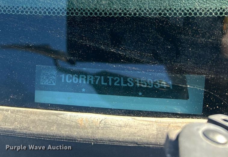 image for item DP6134 2020 Dodge Ram 1500 Crew Cab pickup truck