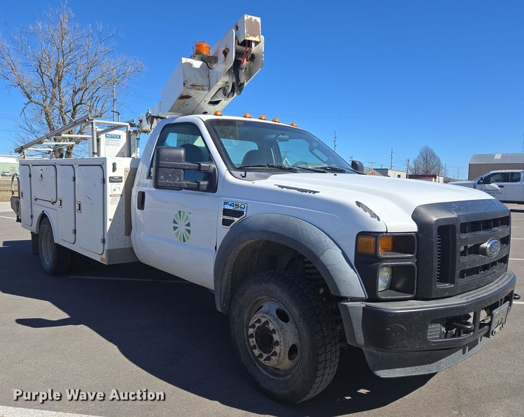 image for item DP6184 2008 Ford F450 Super Duty XL bucket truck