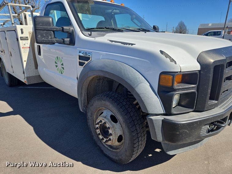 image for item DP6184 2008 Ford F450 Super Duty XL bucket truck
