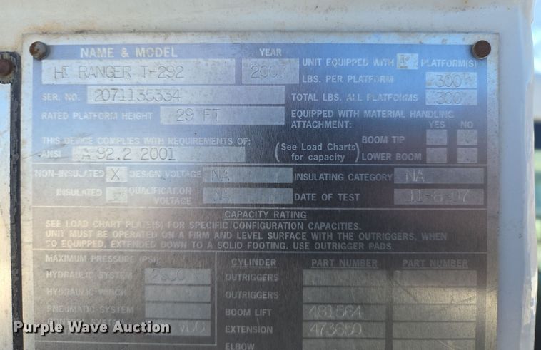 image for item DP6184 2008 Ford F450 Super Duty XL bucket truck