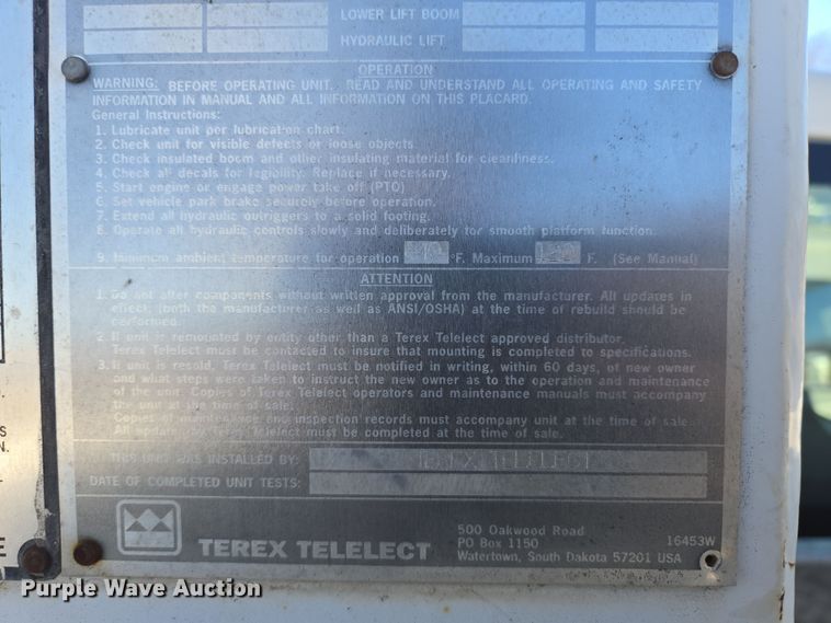 image for item DP6184 2008 Ford F450 Super Duty XL bucket truck