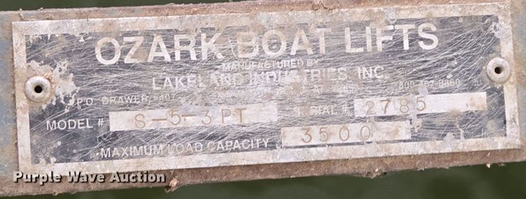 image for item DP6221 1999 Lowe Suncruiser Trinidad 200 pontoon boat