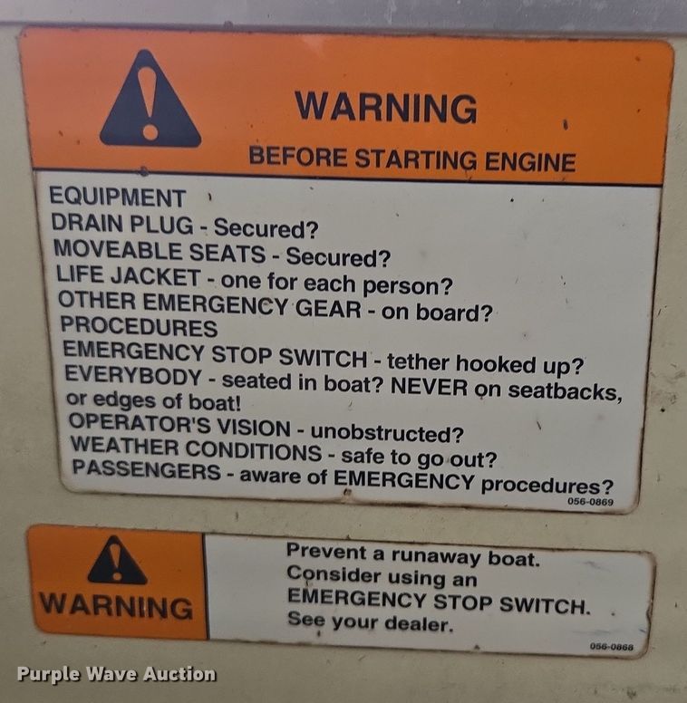 image for item DP6221 1999 Lowe Suncruiser Trinidad 200 pontoon boat