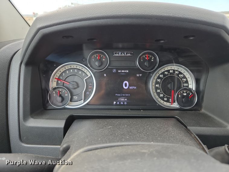 image for item DS5343 2016 Dodge Ram 2500HD Crew Cab pickup truck