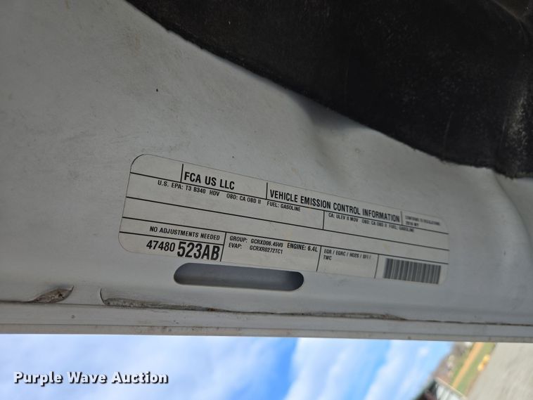 image for item DS5343 2016 Dodge Ram 2500HD Crew Cab pickup truck