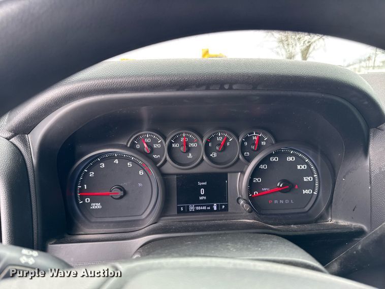 image for item DT0538 2021 Chevrolet Silverado 3500HD utility bed pickup truck