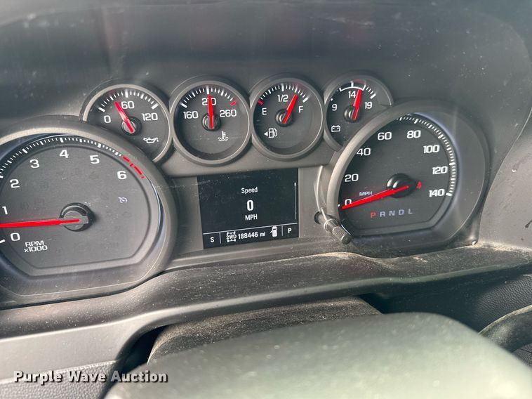 image for item DT0538 2021 Chevrolet Silverado 3500HD utility bed pickup truck