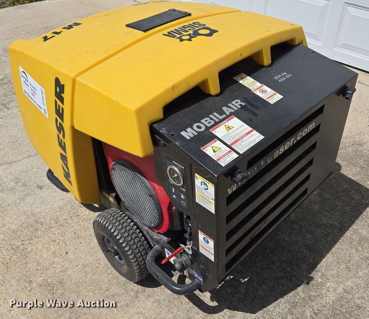 image for item DT4752 2014 Kaeser M17 air compressor
