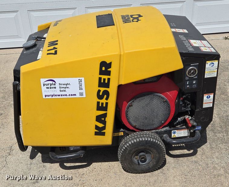 image for item DT4752 2014 Kaeser M17 air compressor