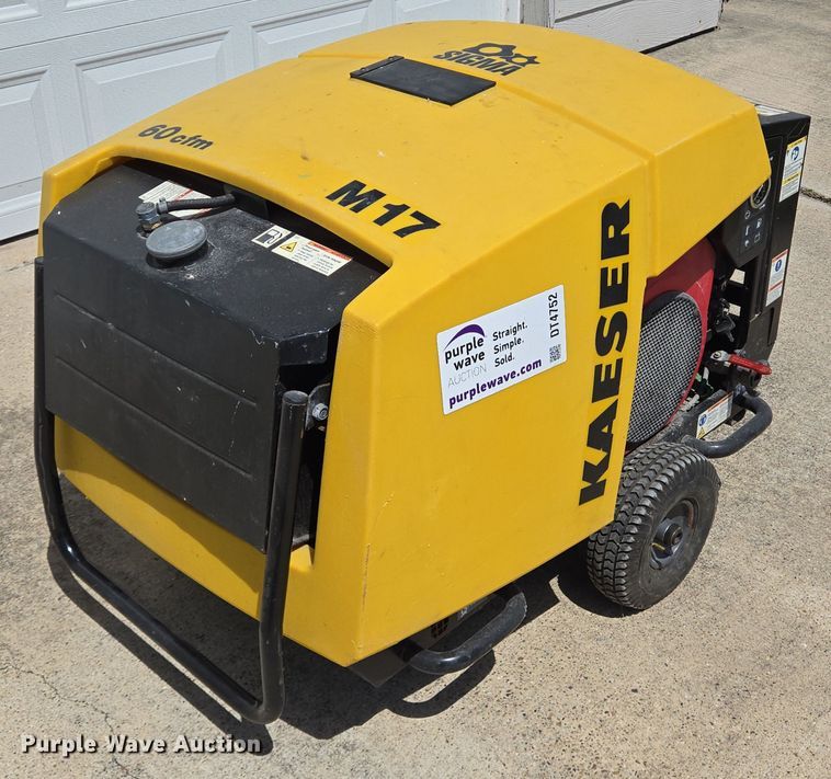 image for item DT4752 2014 Kaeser M17 air compressor
