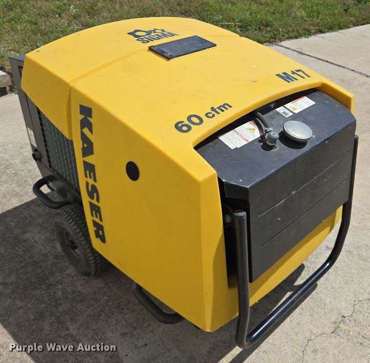 image for item DT4752 2014 Kaeser M17 air compressor