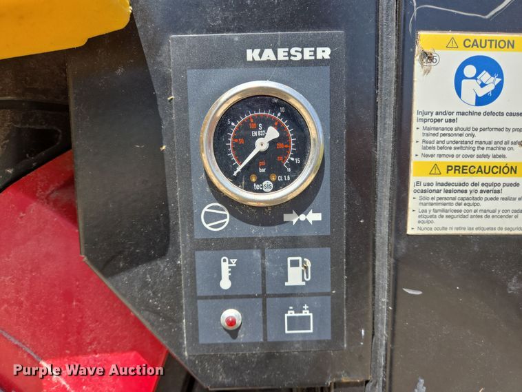 image for item DT4752 2014 Kaeser M17 air compressor