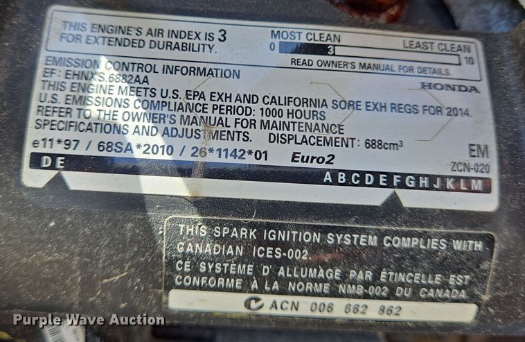 image for item DT4752 2014 Kaeser M17 air compressor