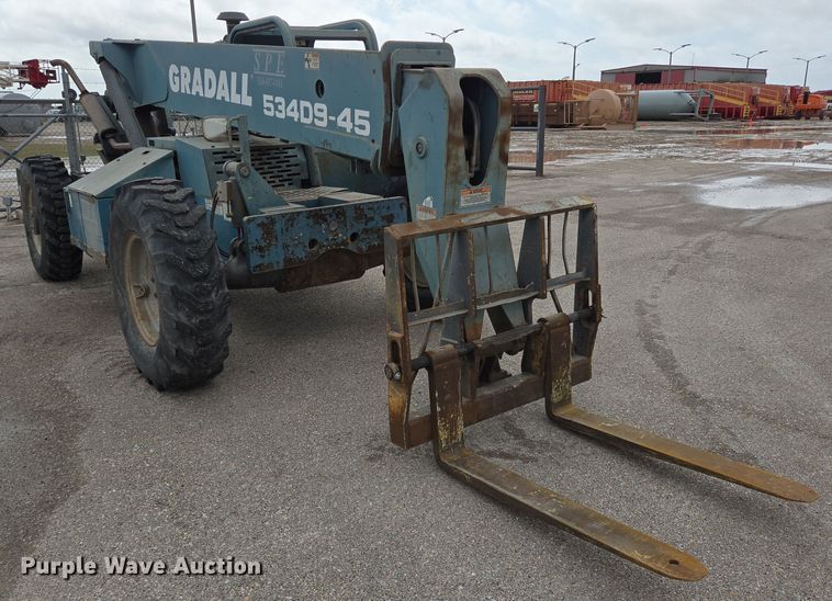 image for item DT4765 2007 Gradall 534D9-45 telehandler