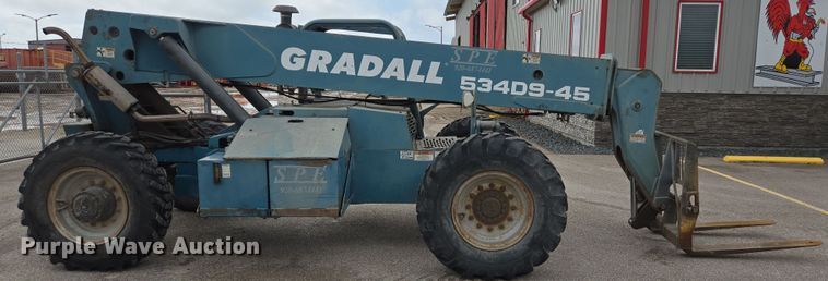 image for item DT4765 2007 Gradall 534D9-45 telehandler